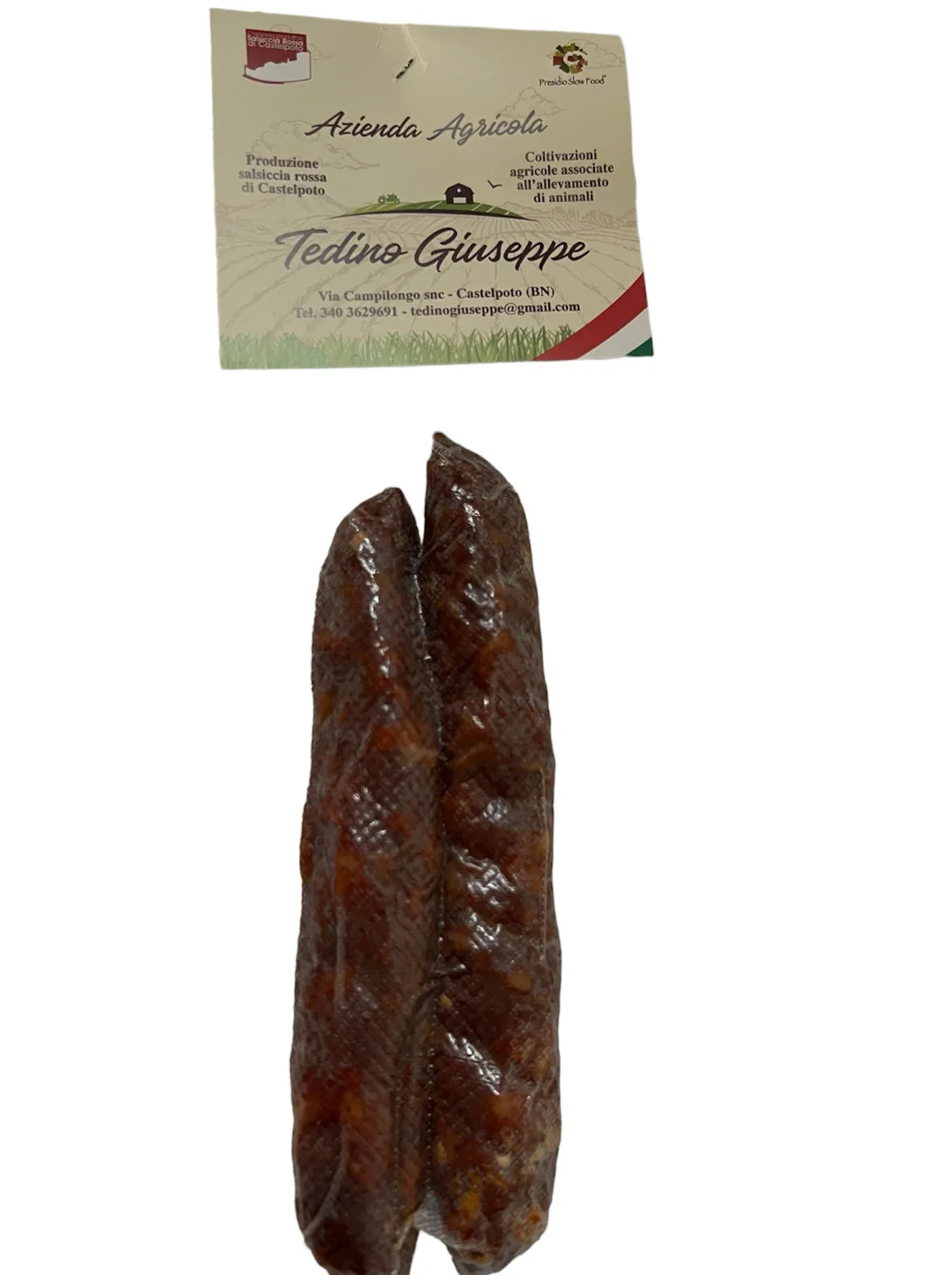 Salsiccia Rossa di Castelpoto "Presidio Slow Food"