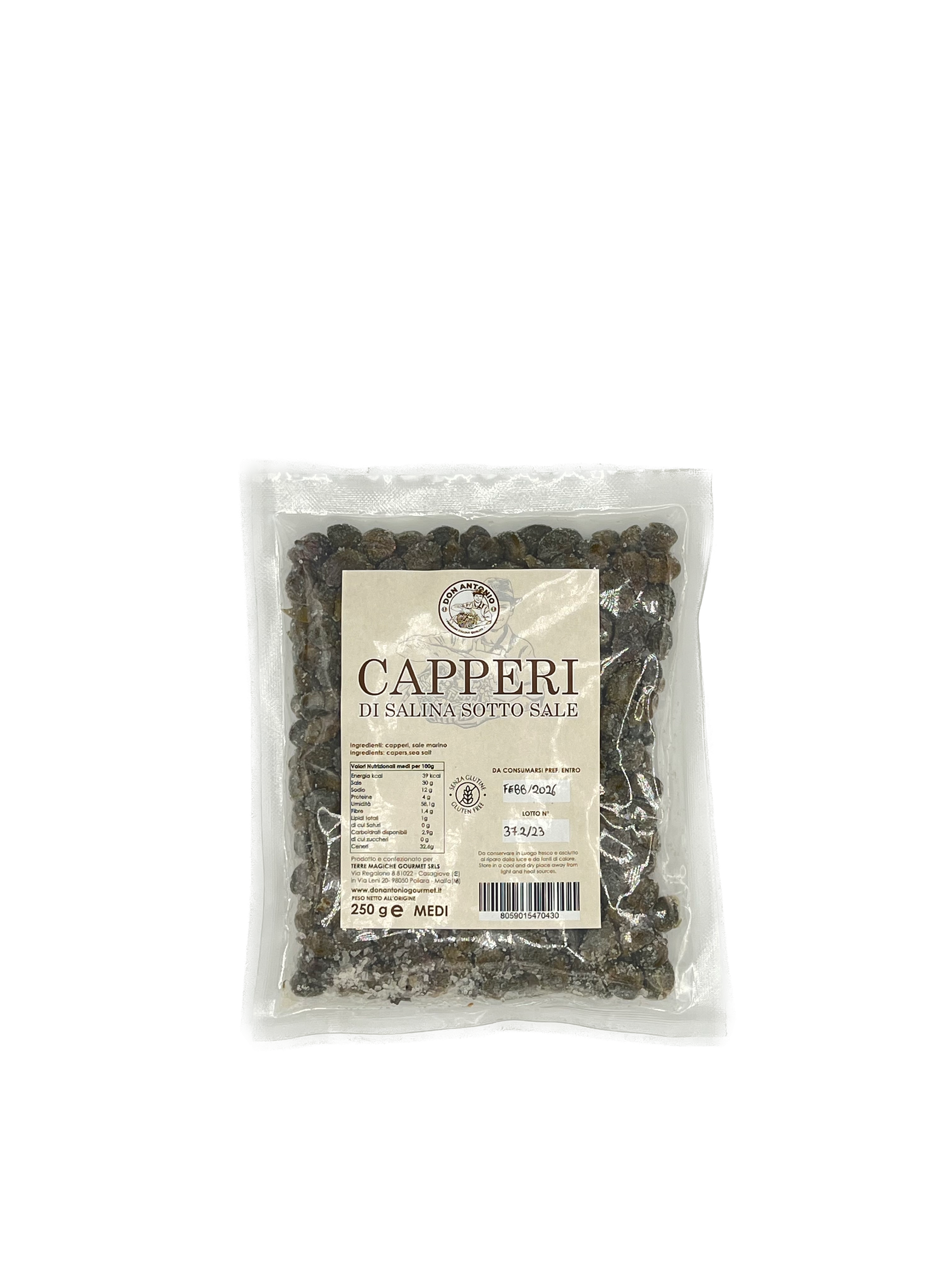 Capperi di Salina MEDI 250 g