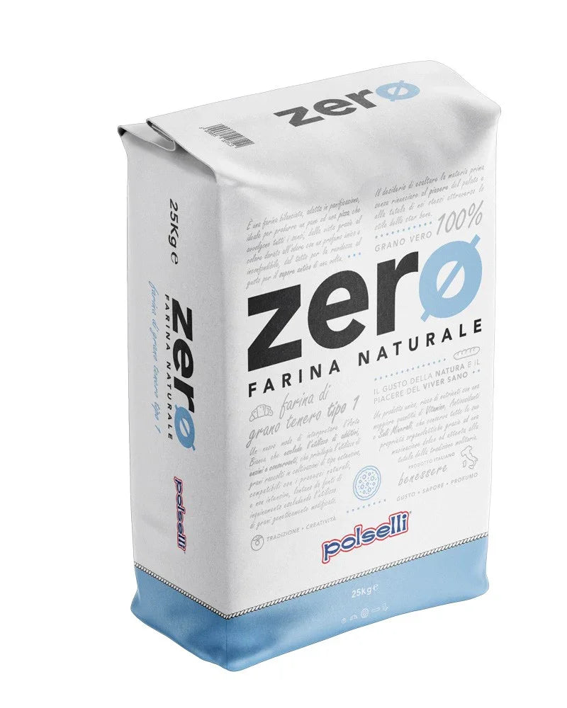 Farina Tipo "1" Linea Zero Naturale  - Polselli 25 kg