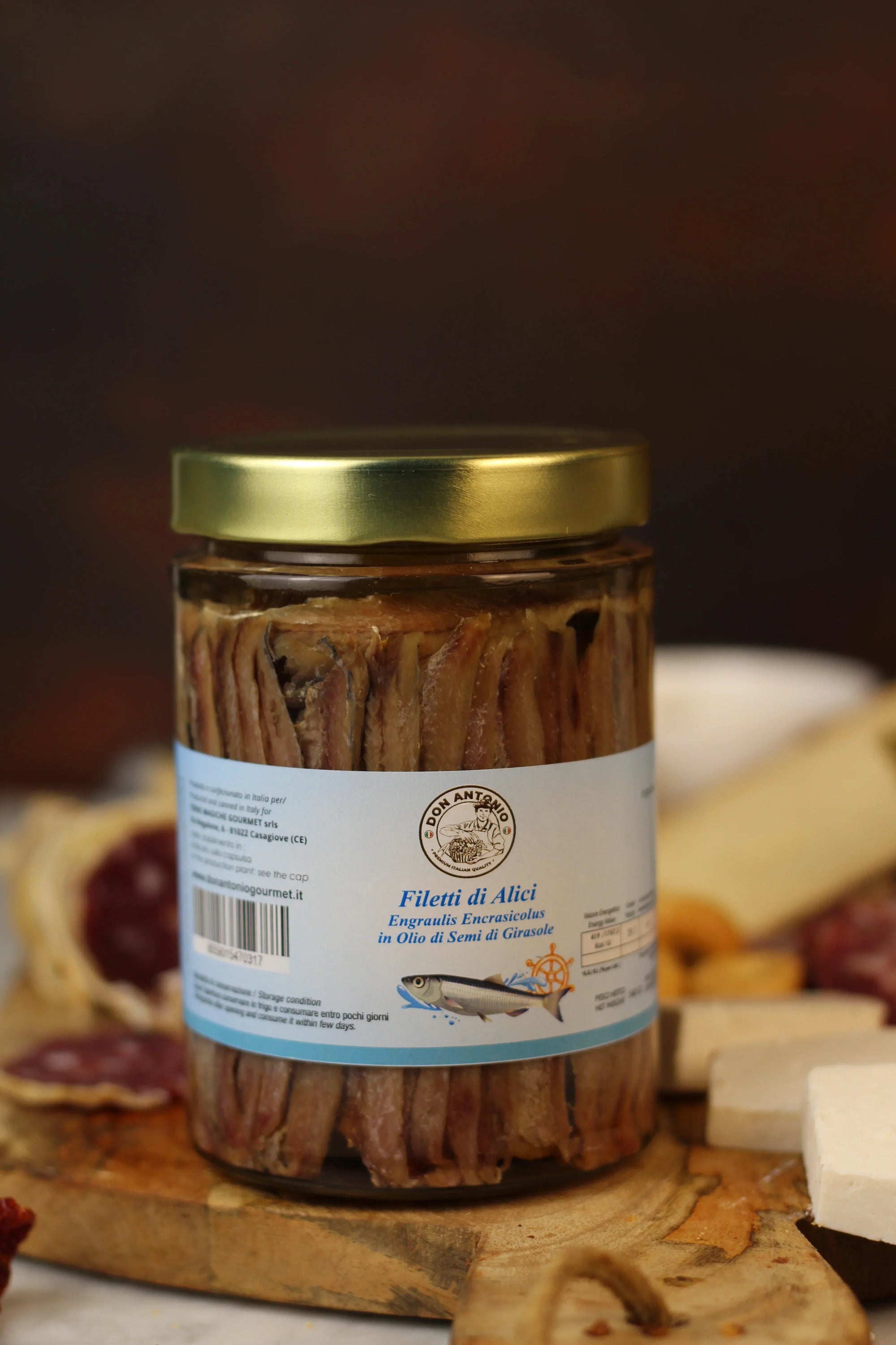 Filetti di Alici O. Girasole 540 g