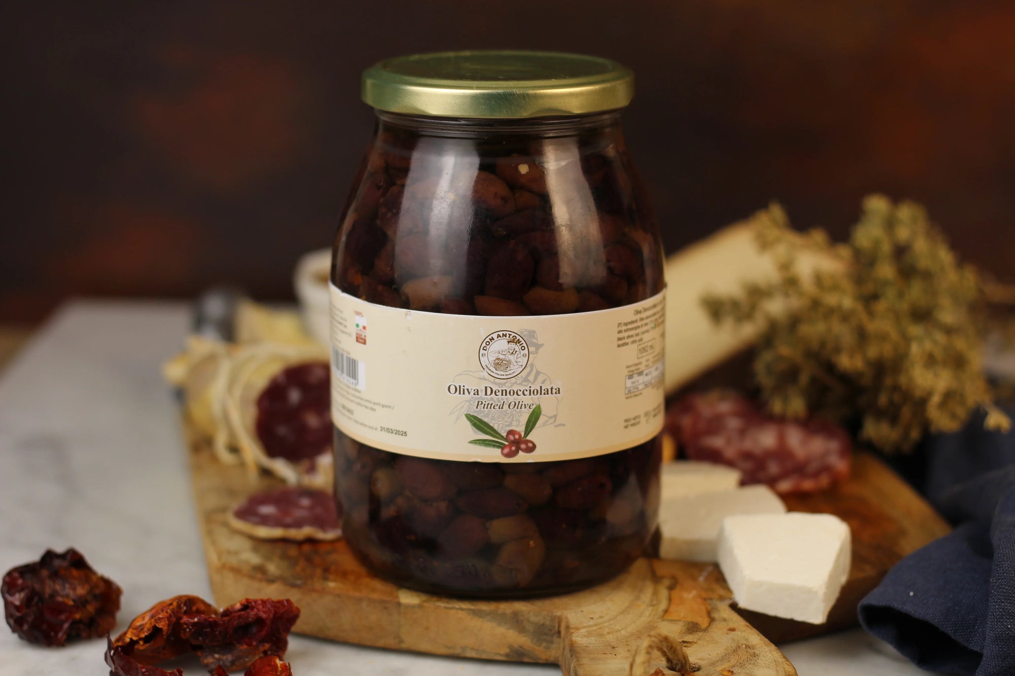 Olive Denocciolate in OSG 1062 ml   Don Antonio