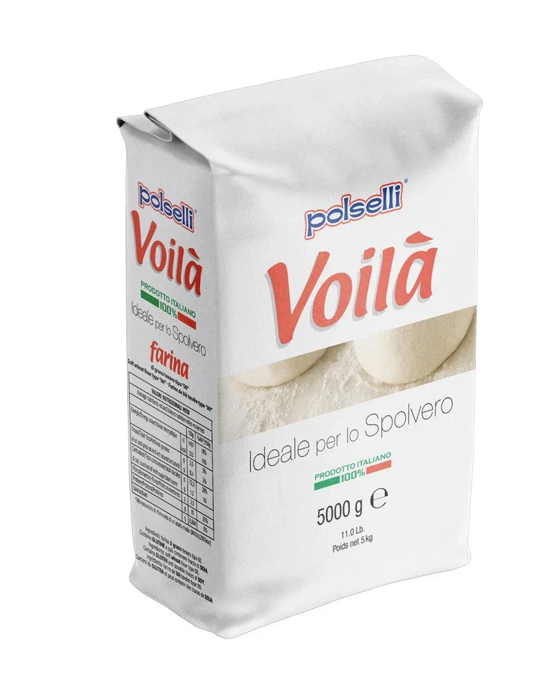 Voilà -farina da Spolvero 5 kg  - POLSELLI