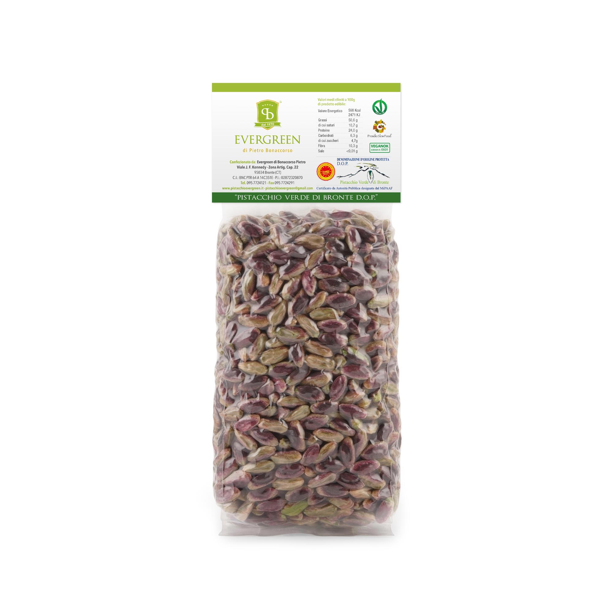 Pistacchio di Bronte Sgusciato - Presidio Slow Food 500g