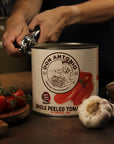Pomodori pelati 100% italiani Don Antonio 2550 g per pizza e ristorazione