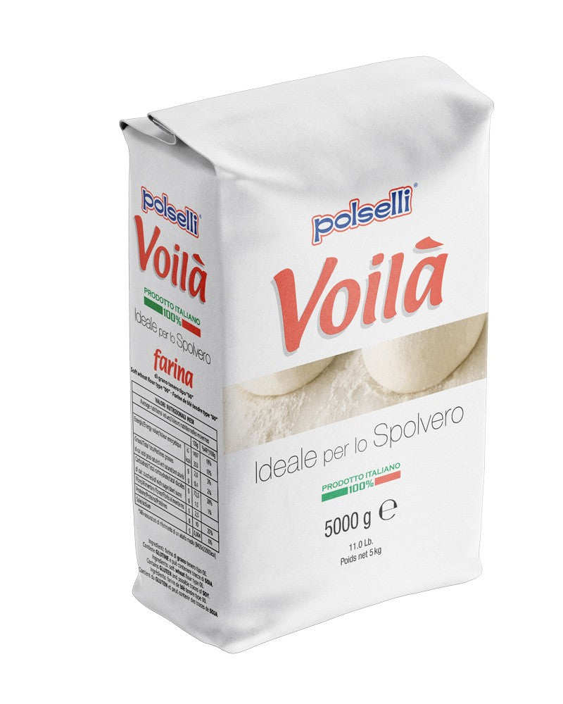 Voilà -farina da Spolvero 5 kg  - POLSELLI